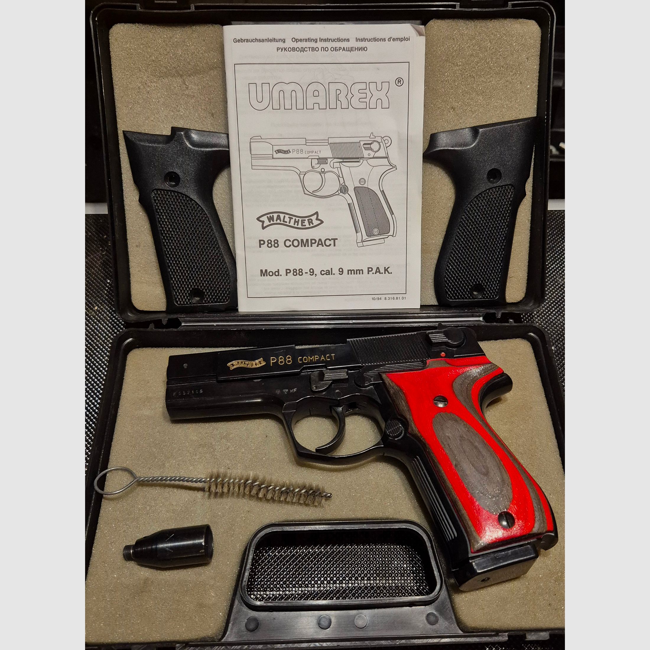 Walther P88-9 kompakt Schreckschuss Sammlerwaffe