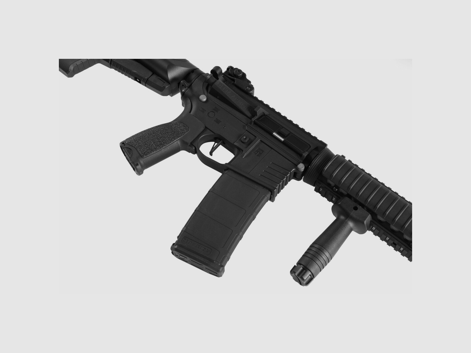 AR15 CQB-R BRAVO Delta Armory Black S-AEG Airsoft Rifle Free from 18 Years