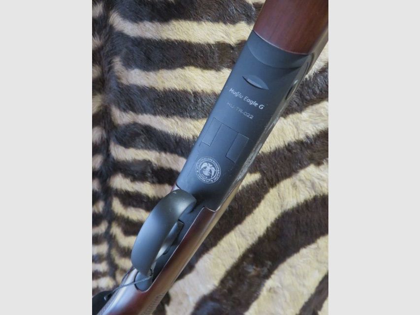 Bockdoppelflinte HUGLU Eagle Ergal Gravé Perdrix/Faison C. 28/76 Läufe 76 cm – Waffenkoffer, Bild 6 von 12