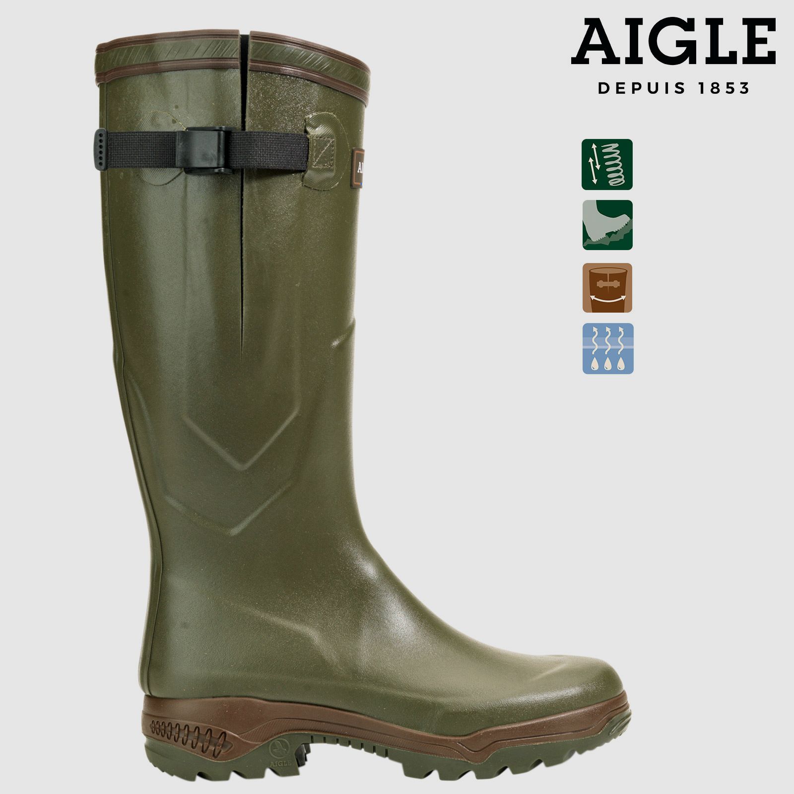 AIGLE PARCOURS® 2 Vario khaki
