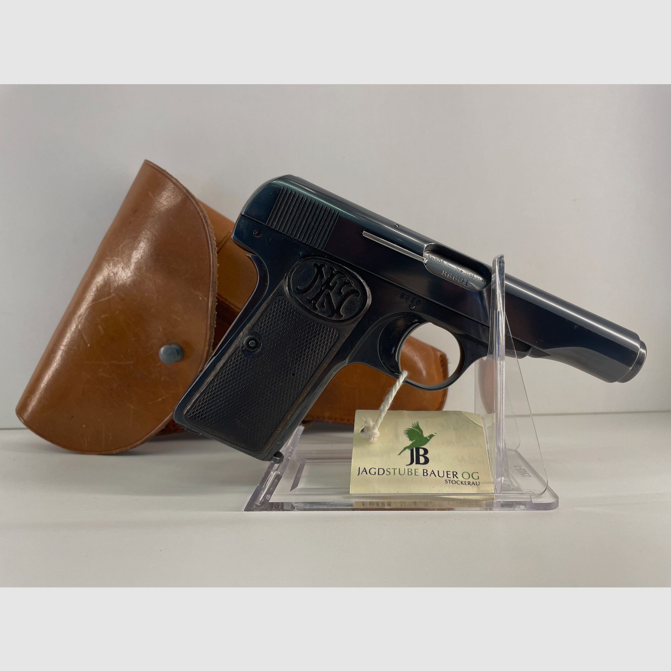 Pistole FN, Kal. 7,65 Browning mit Holster, Bild 2 von 3