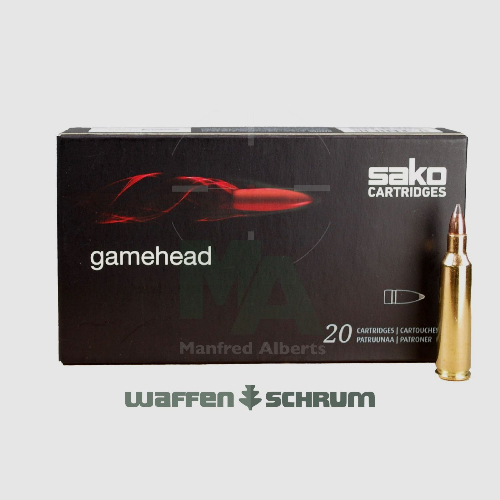Sako Gamehead SP 3.2g - 50gr. .223Rem