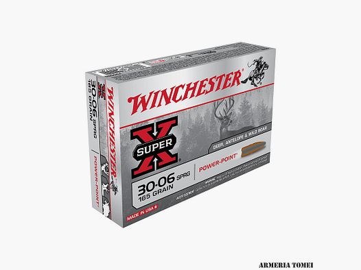 WINCHESTER – 30-06 SPRG POWER POINT 165GR