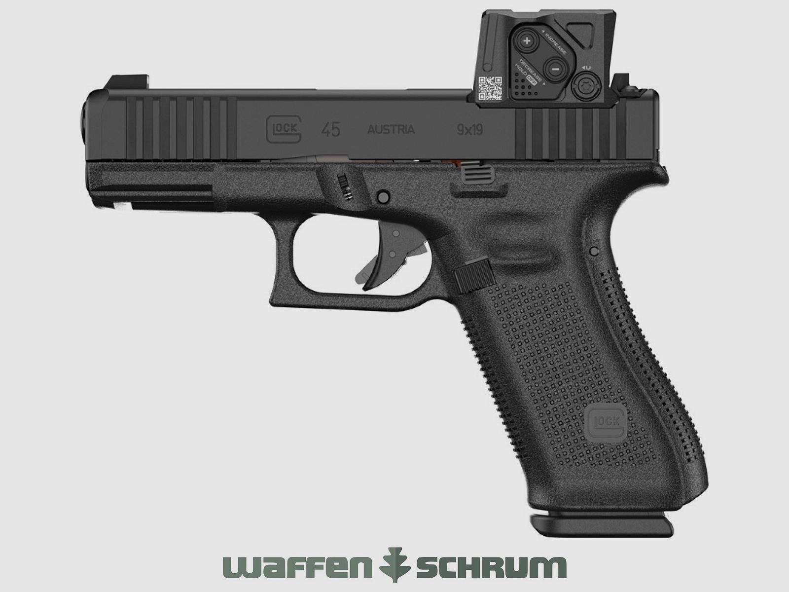 Glock G45X A-Cut Combo 9mmLuger Aimpoint COA 17 Schuss - 1 Reservemagazin