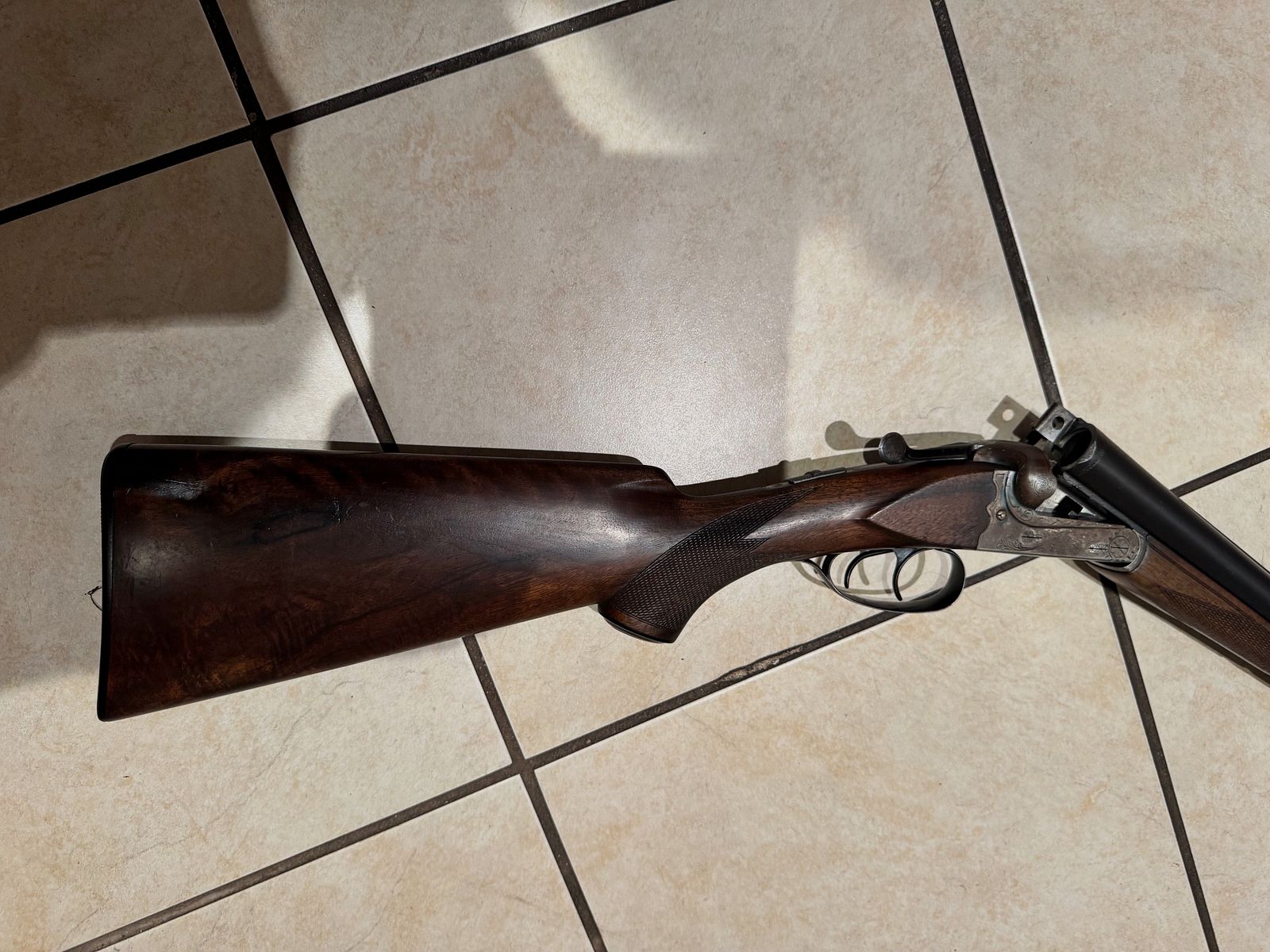 Querflinte / Doppelflinte Simson Suhl Kal. 12/70