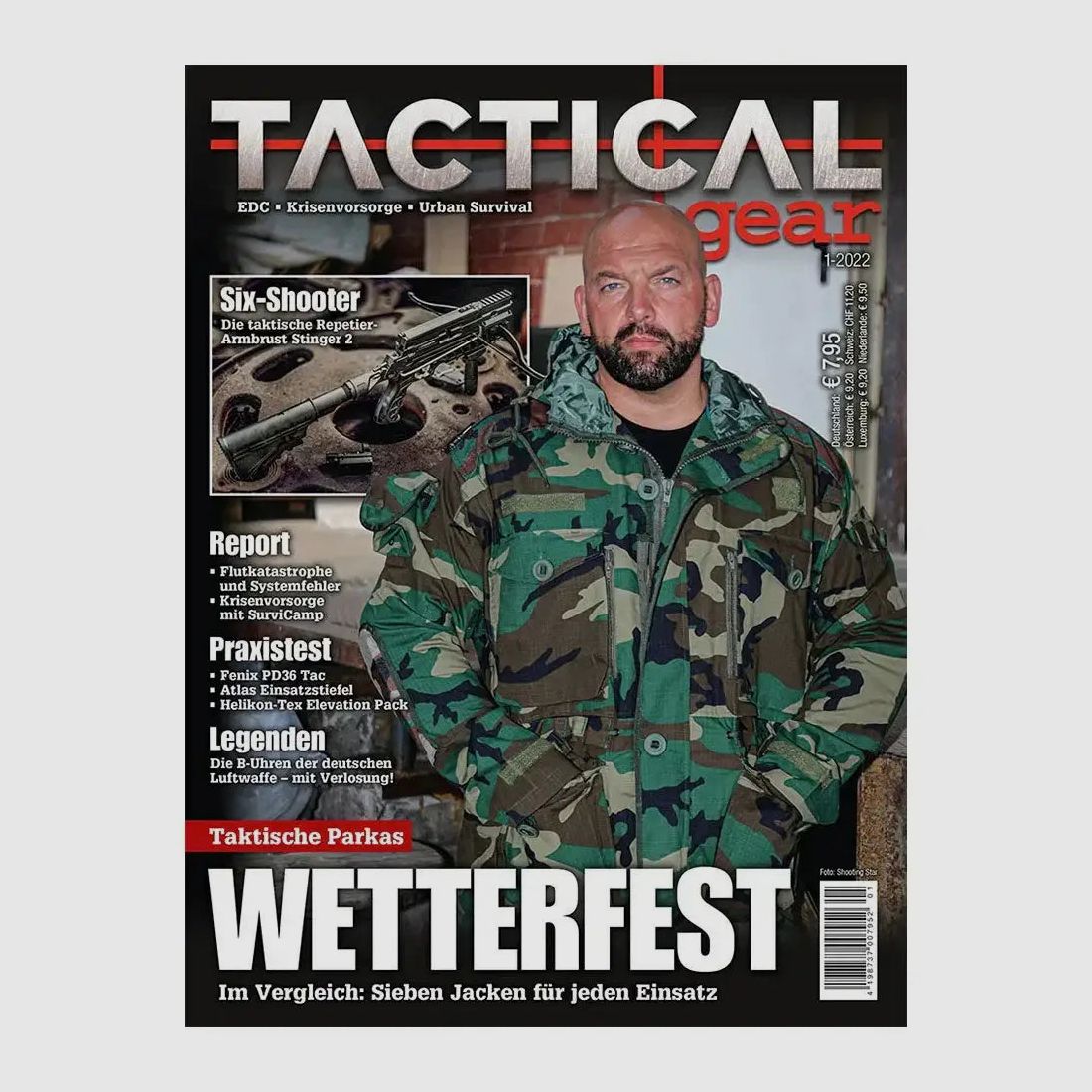 Tactical Gear Magazin Magazin Tactical Gear 01/2022