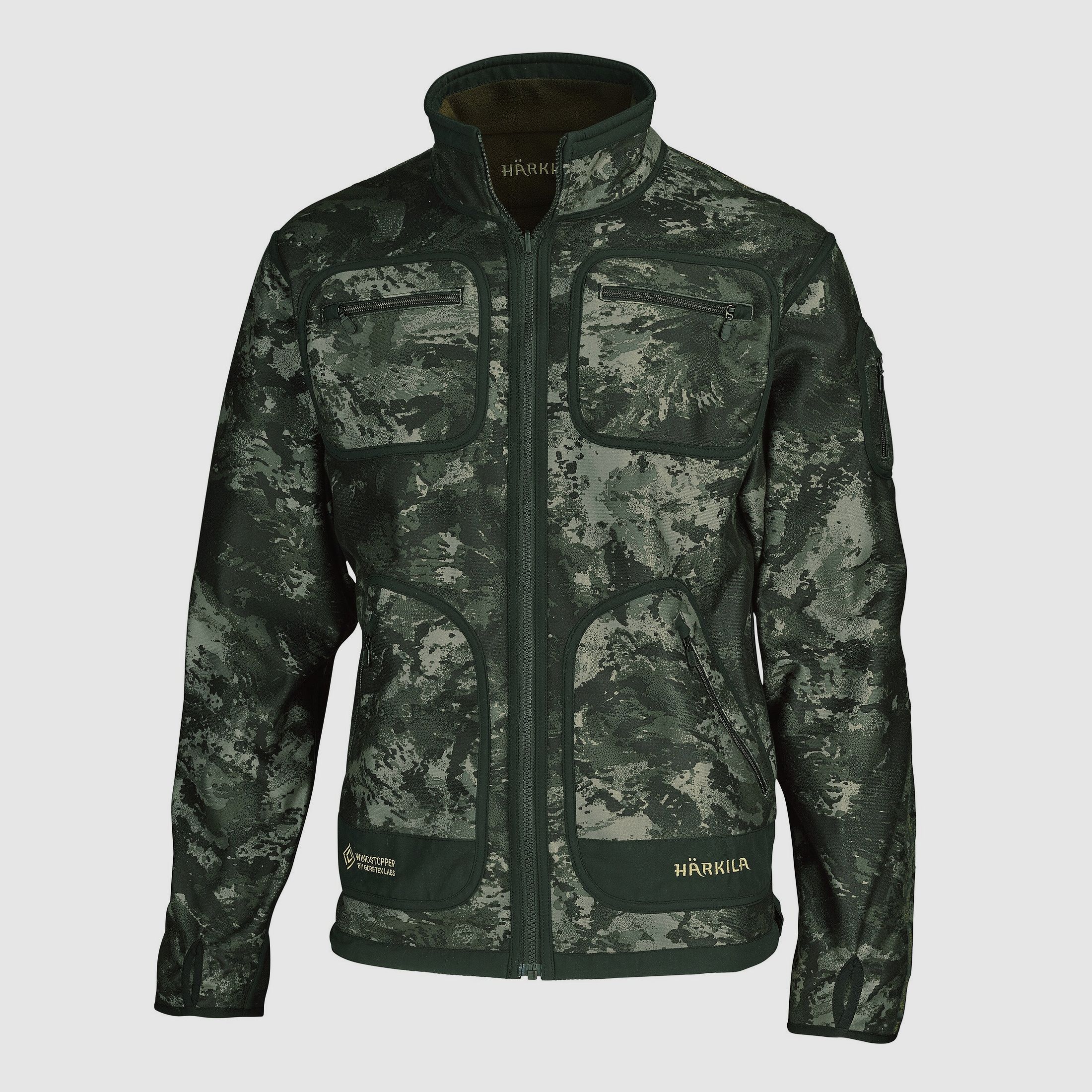 Härkila Fleecejacke Kamko Noctyx WSP, wendbar