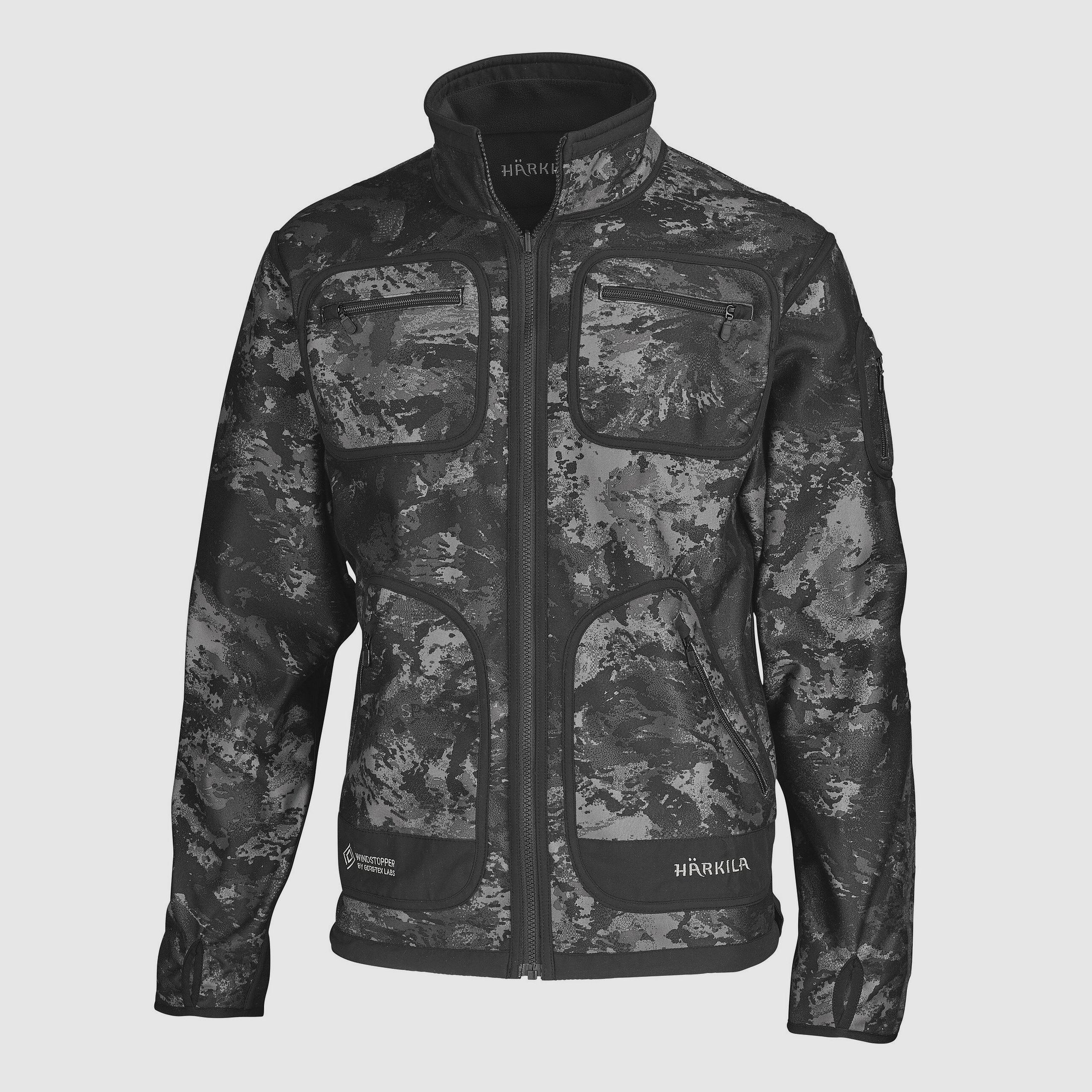 Härkila Fleecejacke Kamko Noctyx WSP, wendbar
