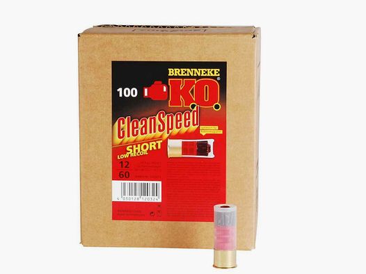 Brenneke Brenneke K.O. CleanSpeed Short pour fusil à répétition