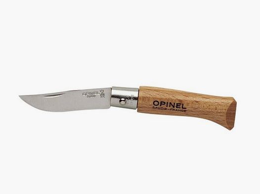 Opinel Natural No. 03 stainless steel knife