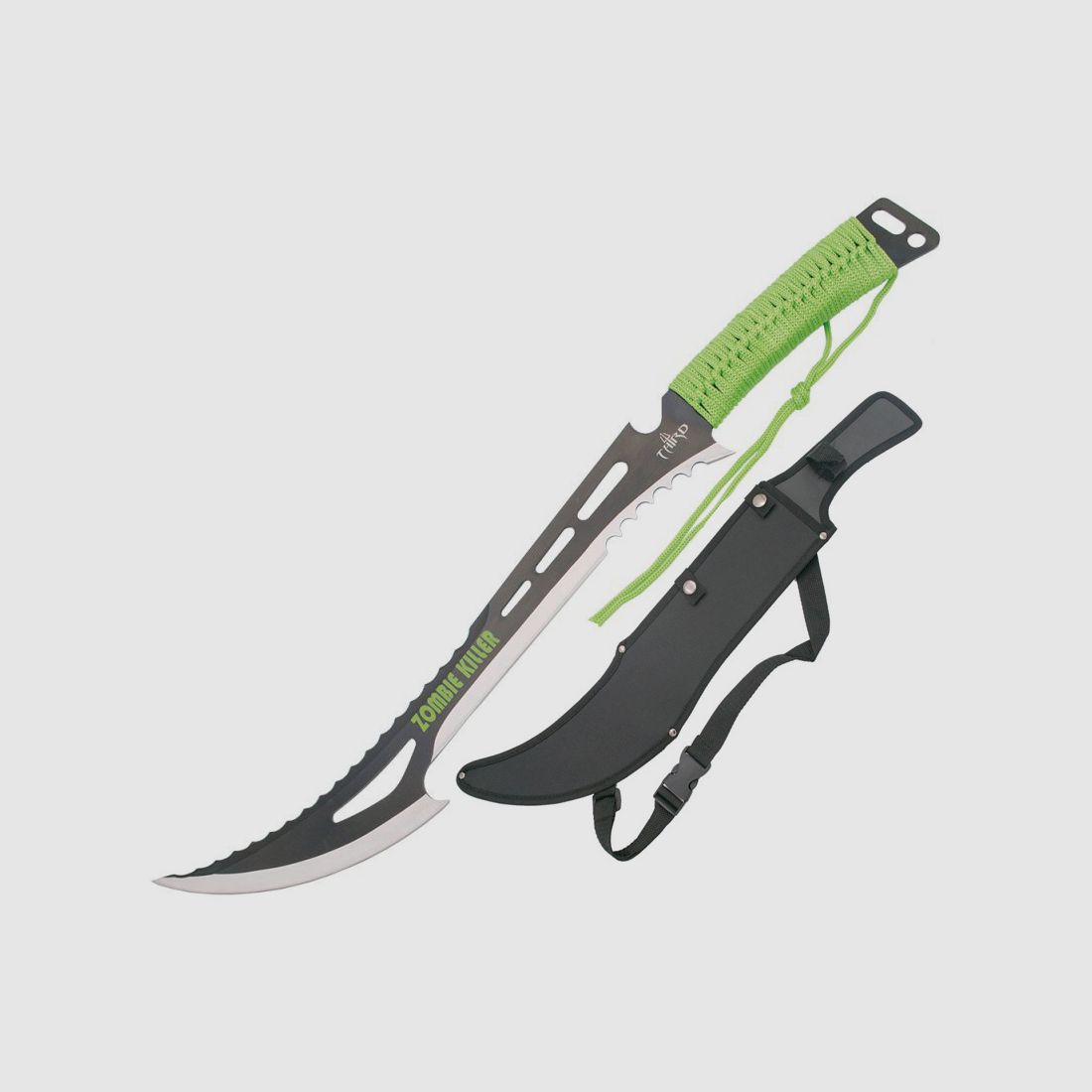 Machette de zombie avec sacoche