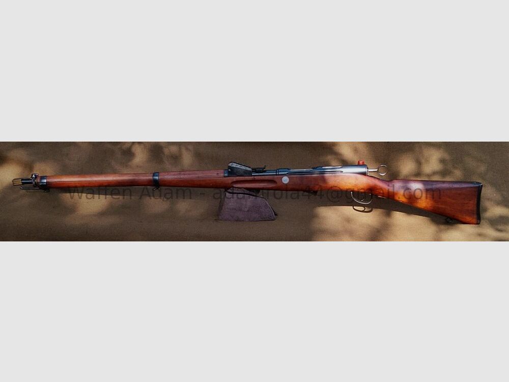 W+F, Fábrica de Armas Federal de Berna 1889 Rifle de cerrojo Schmidt Rubin