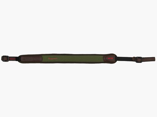 Niggeloh Rifle Sling Automatic Light Neoprene - Leather - Olive/Green