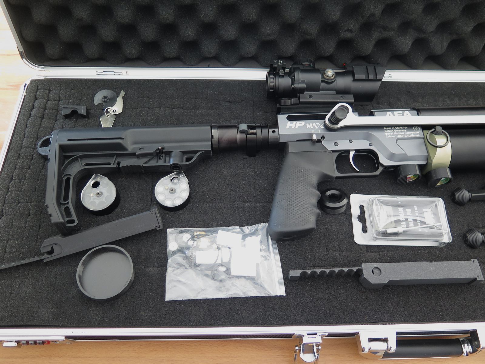 AEA HP - Max Pumpgunaction inkl. Kompressor Zubehör Top Zustand