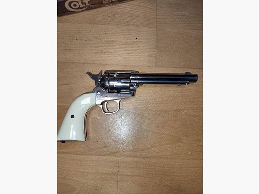 Colt "Peacemaker" SAA Nickel Co2 Revolver Kaliber 4,5 mm BB