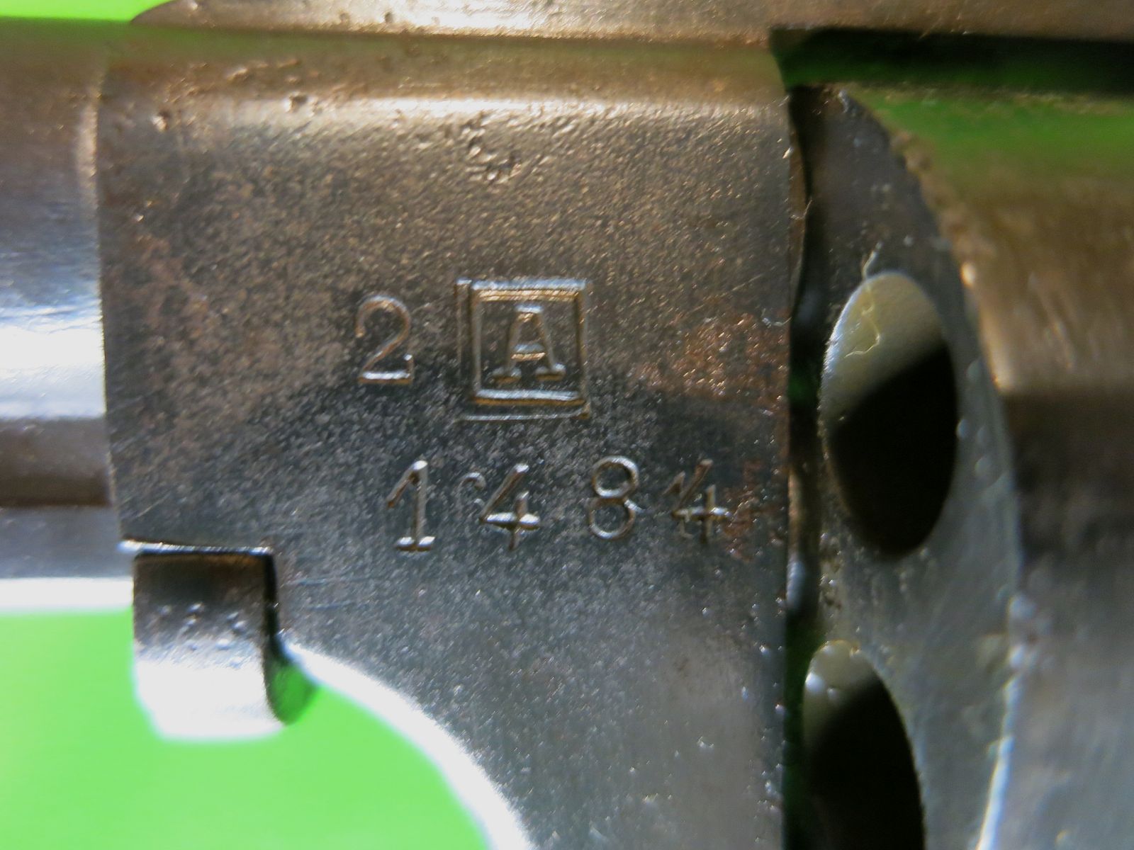 Revolver, Nagant M1883-Revolver, Waffenschule der Artillerie    #89-