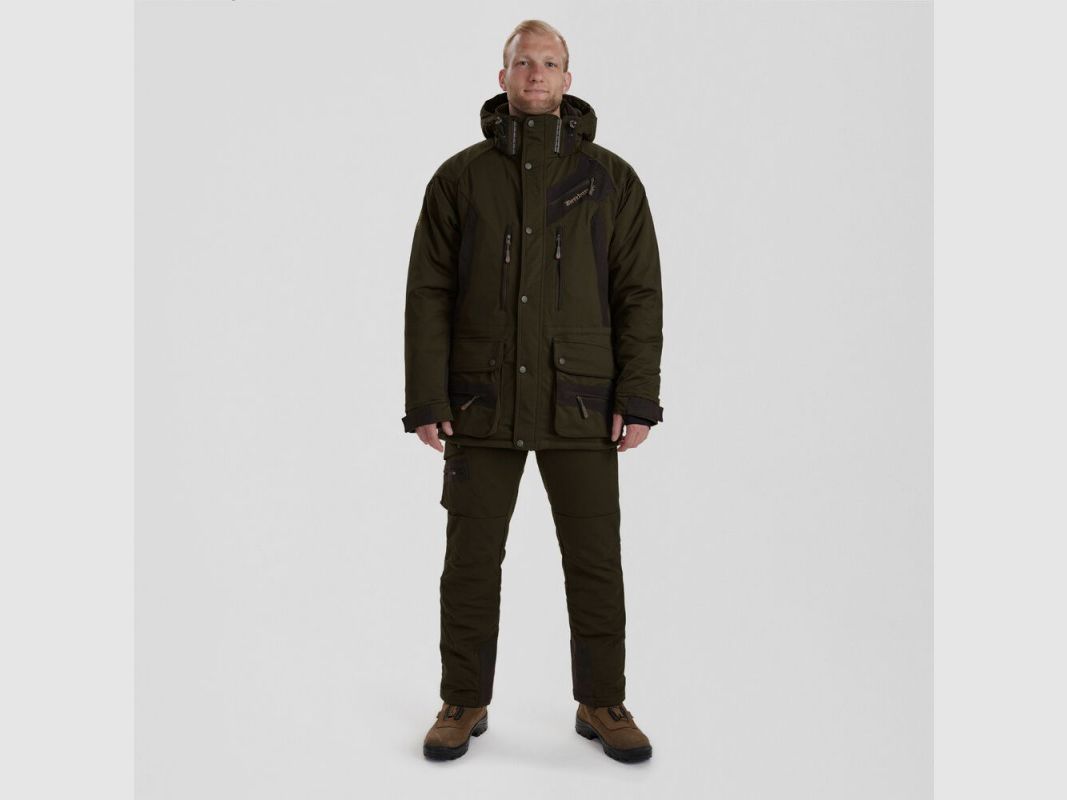 DEERHUNTER MUFLON GIACCA LUNGA ART GREEN, immagine 5 di 5