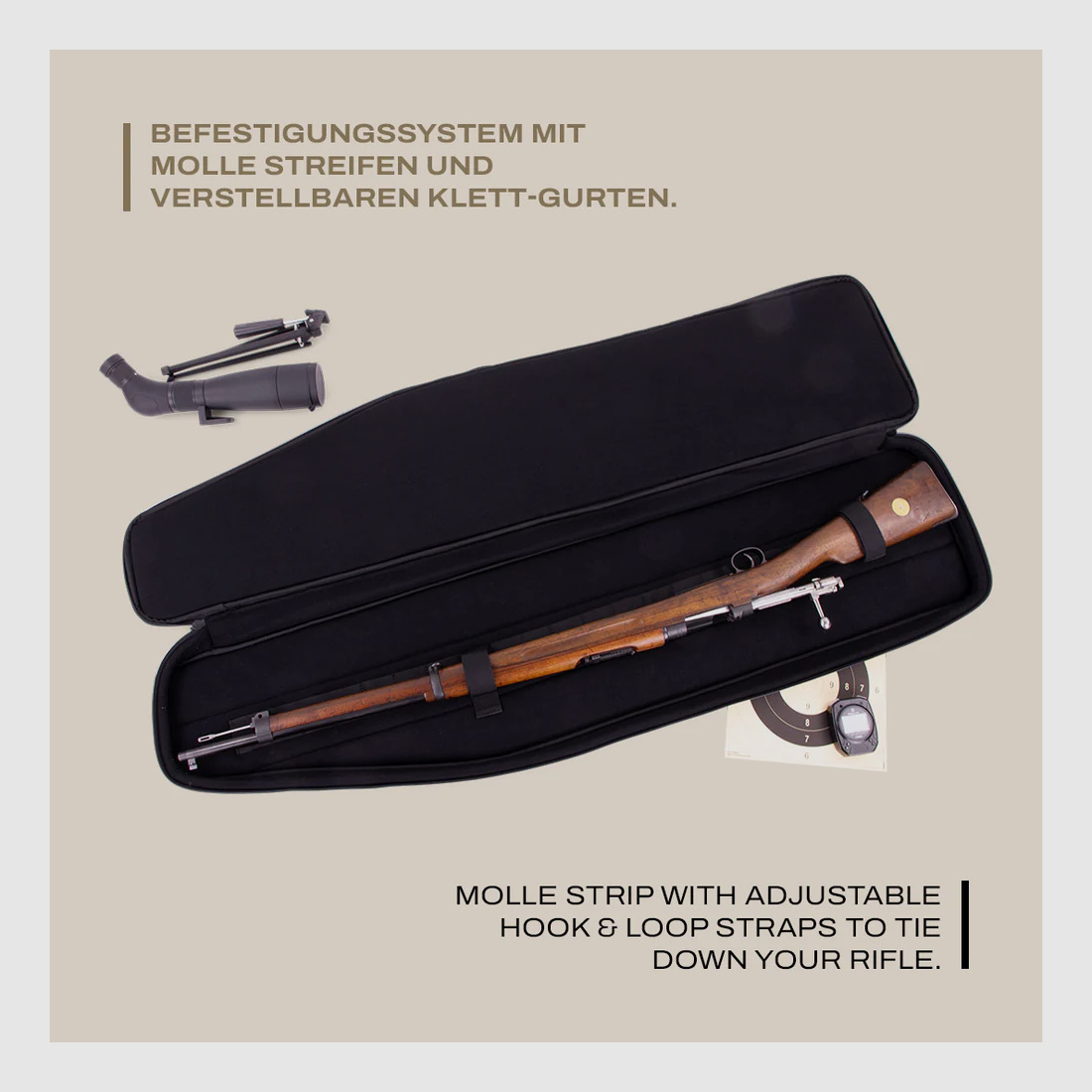 Winter Guncases Bolsa para Rifle 130 cm