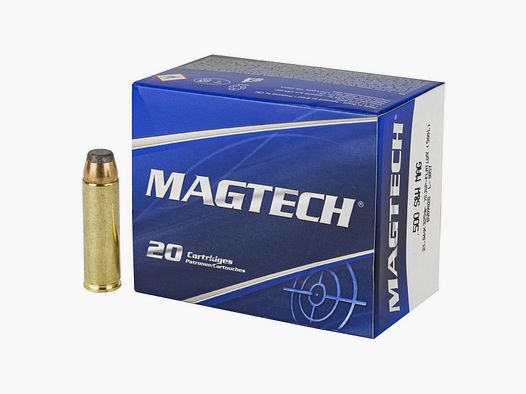 BOITE DE 20 MAGTECH 500 SW 400GR SJSP FLAT 500A