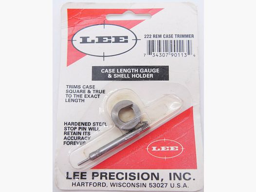 LEE Hülsentrimmer 222 REM CASE TRIMMER Hülsentrimmer