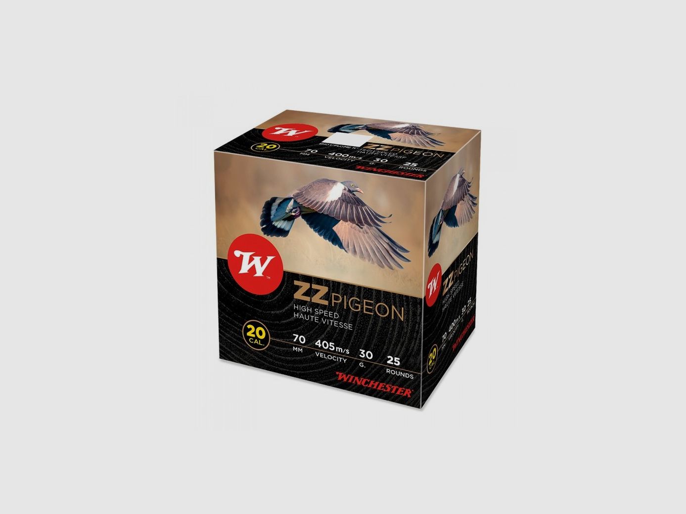 PATRONEN WINCHESTER ZZ TAUBE KAL 20/70 30 GRS, Bild 2 von 2