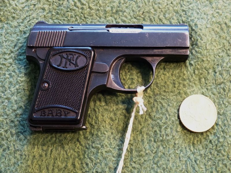 FN Westentaschen Selbstladepistole Mod. BABY Kal. 6,35 mm Browning