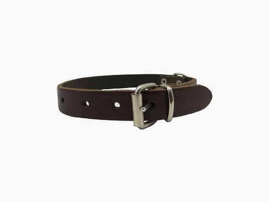 Collier en cuir 12 mm X 31,5 cm