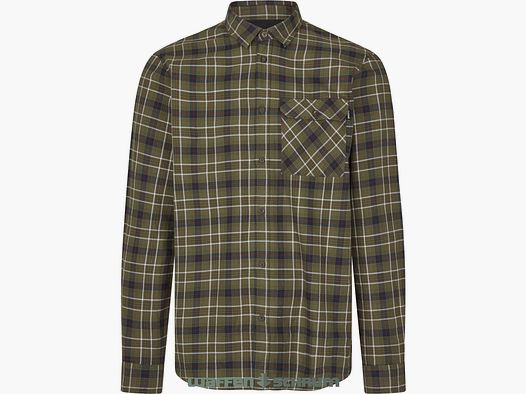 Camicia Seeland Glen Grape Leaf/ Controllo Blu Scuro