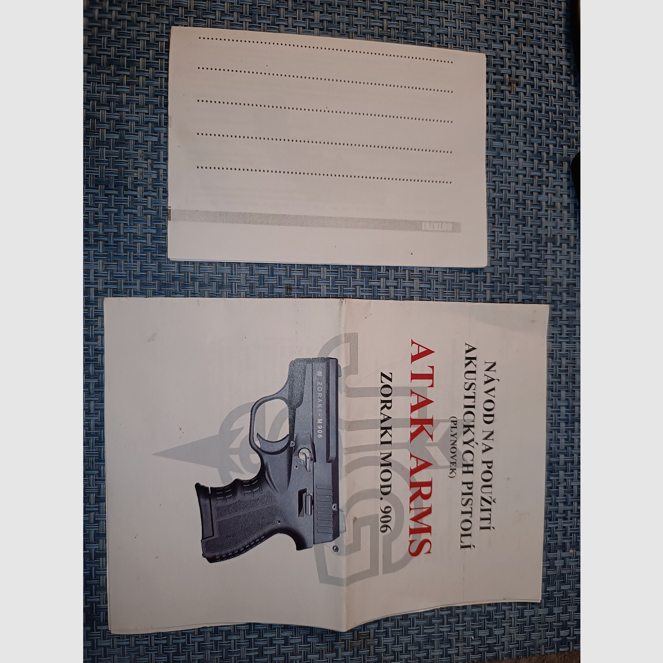 Zoraki mod 906 User Manual