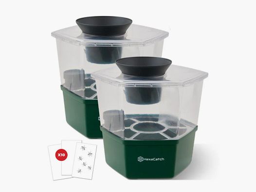 Lot de 2 pièges anti-ponte moustiques Hexacatch