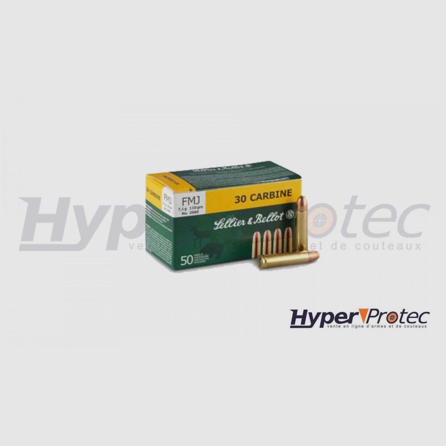 Patrone 30M1 Sellier & Bellot FMJ