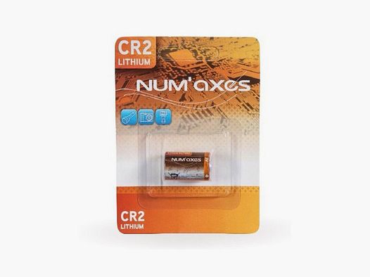 Num&rsquo;Axes Batería de litio CR2 3V