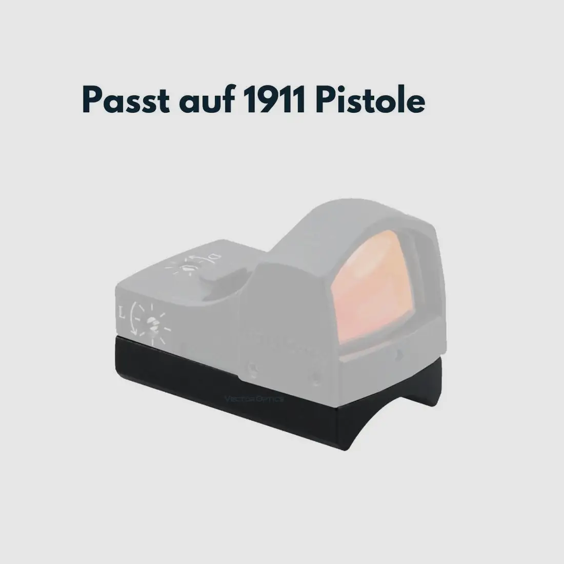 Vector Optics SCRDM-02 M1911 Montage für Reflexvisiere mit TEK (Docter Sight) Footprint, Bild 1 von 4