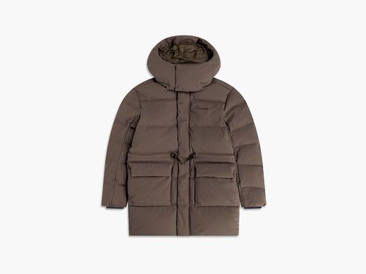 Bergans Dyna Down Hood Jacket Women Hot Cocoa XL