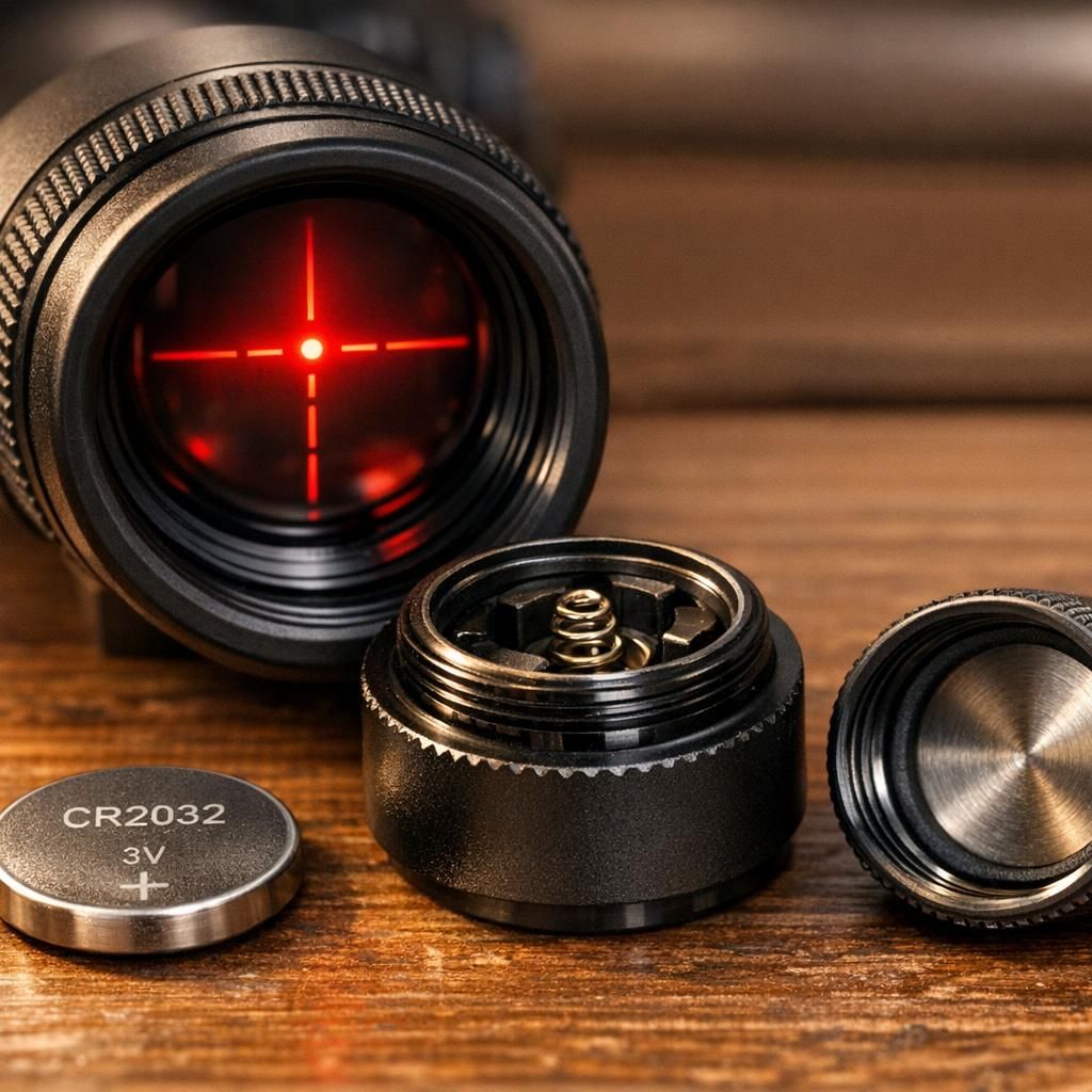 Illuminated sights: Frequently asked questions about battery usage