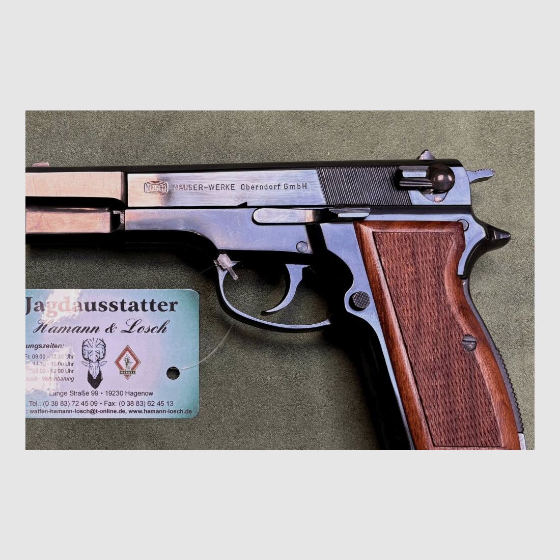 Mauser 90DA 9mmLuger