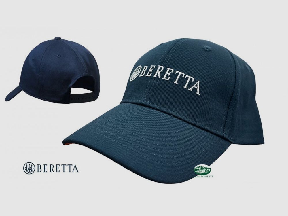 BERETTA Blauer Hut mit Krempe