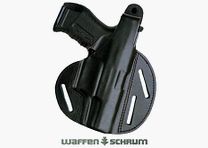 AKAH Gürtelholster Undercover Leder für Walther P99 - H&K SFP 9