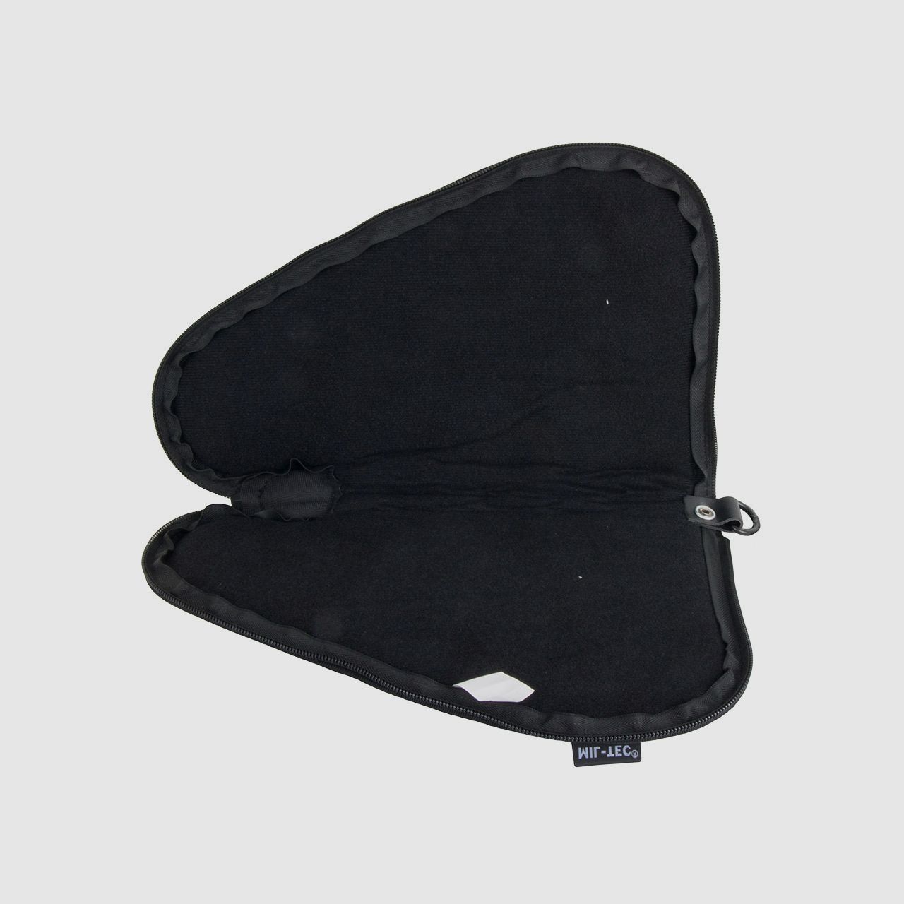 Pistolenfutteral Pistolentasche Transporttasche Mil-Tec 27 x 15 cm abschlieĂźbar fĂĽr kleine Pistolen und Revolver schwarz