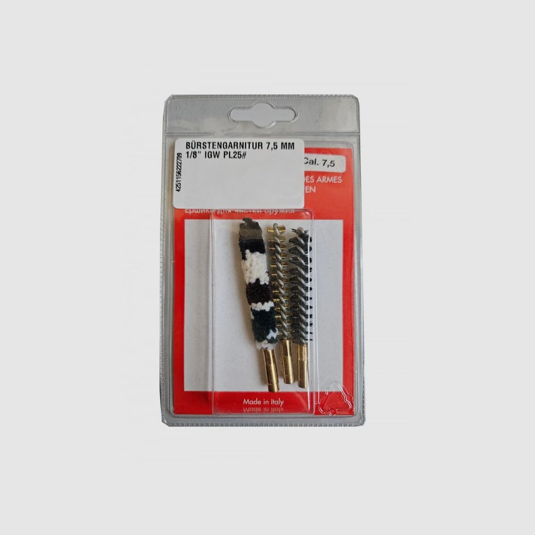 SET DI SPAZZOLE 7,5 MM 1/8" IGW