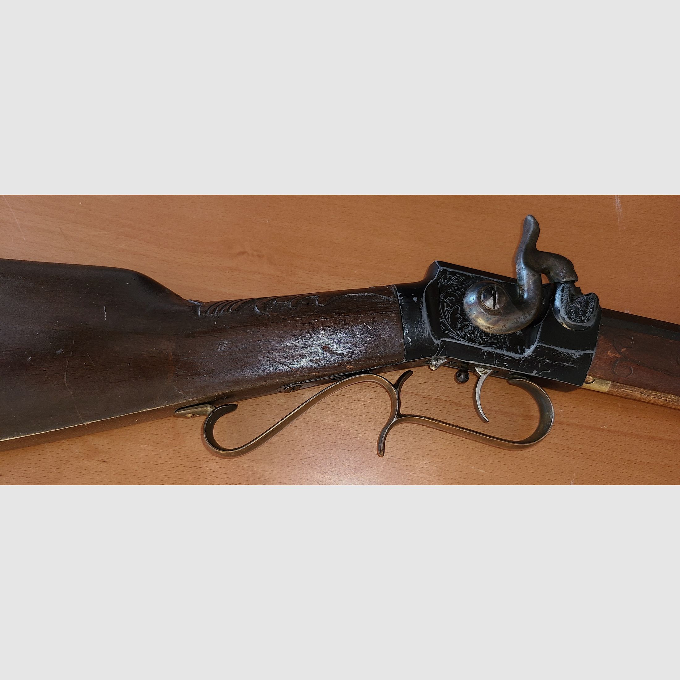 FUCILE A PERCUSSIONE / cal. 45 / FUCILE / POLVERE NERA / 6B / CALCIO IN LEGNO / B13102 / DIFETTOSO