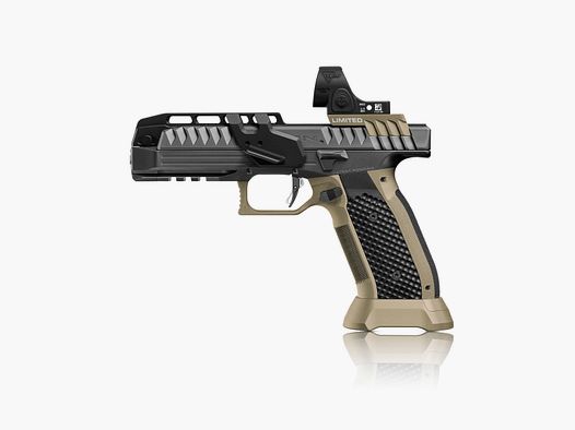 Pistolet Laugo Arms Alien 9 x 19 Zielony Limited optics, Czarny/Zielony, bez magazynka