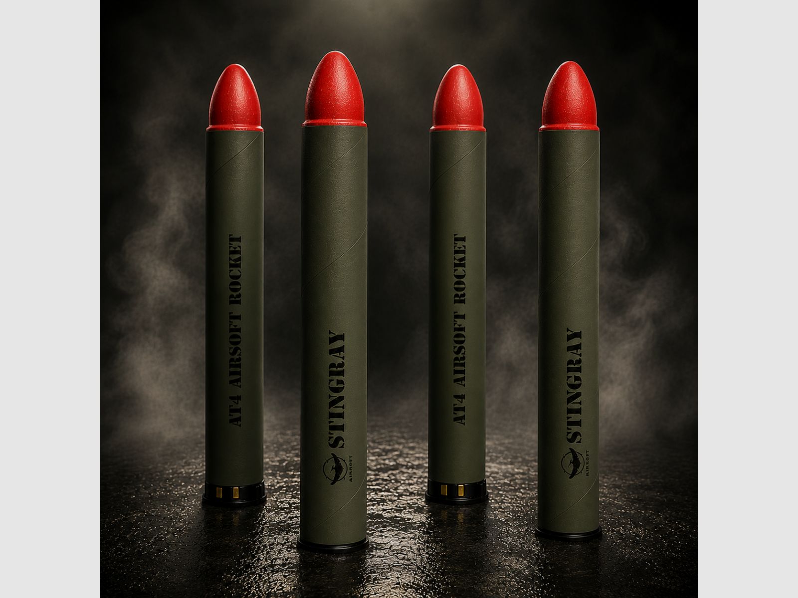 Rockets Stingray AT4 avec Projectile Standard (Pack de 4)