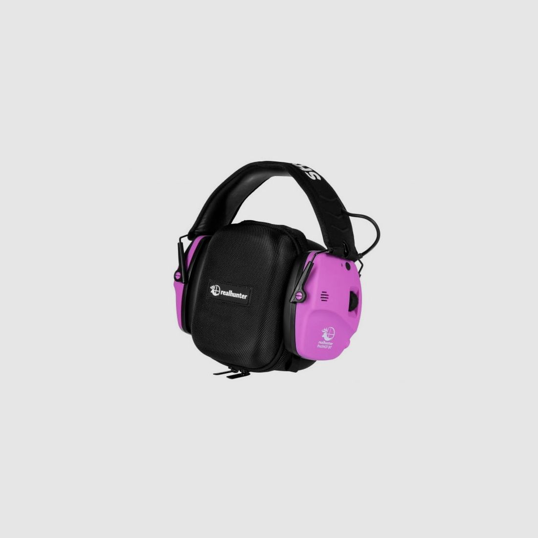 RealHunter Active ProSHOT BT gehoorbeschermingskoptelefoon, roze, afbeelding 1 van 4