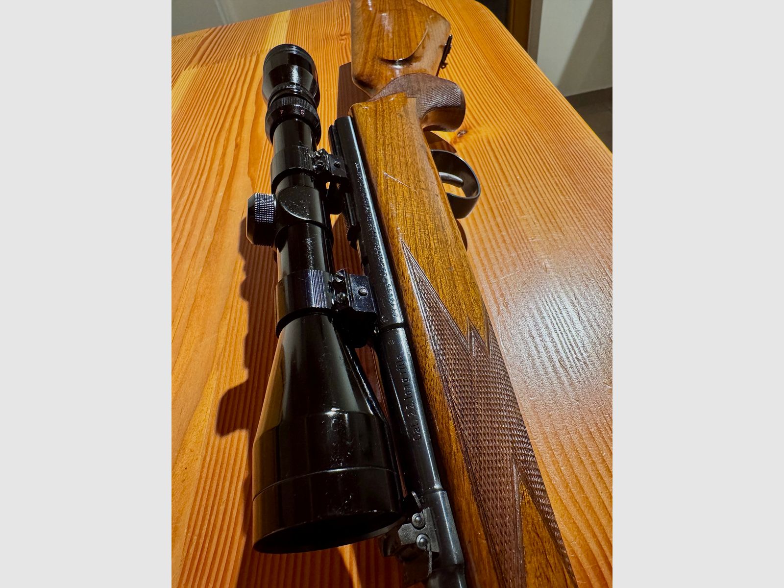 🎯 Präzises Kleinkaliber: Anschütz .22lr inkl. Bushmaster Zielfernrohr