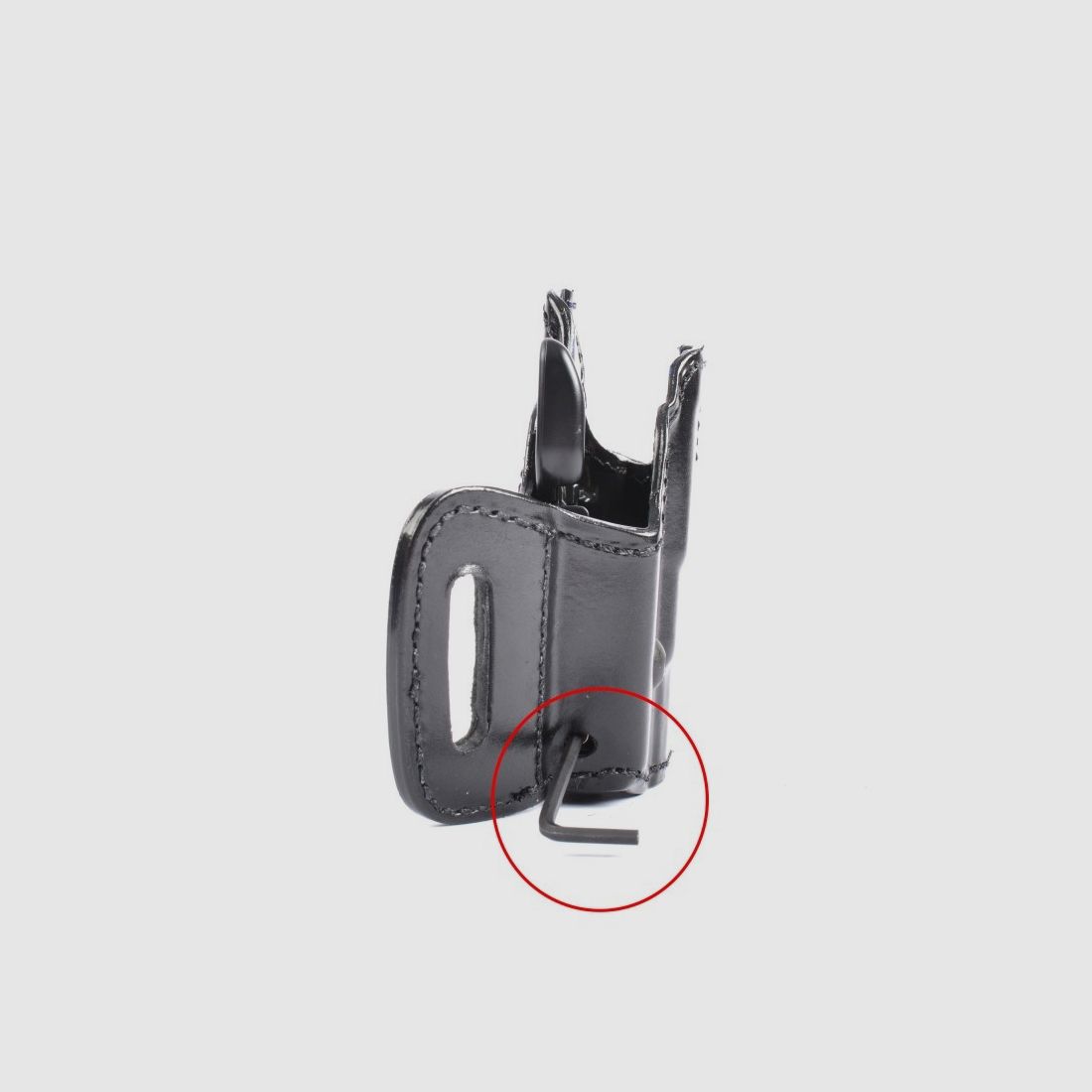 BIANCHI® 126GLS Leder Gürtelholster RDS 183* Glock 26/27/30/30S/33/39,H&K P2000SK/P30SK,S&amp;W M&amp;P Shield/Compact,Walther P99C DAO/QA/AS/PPS 9mm,.40-Beige-Rechts
