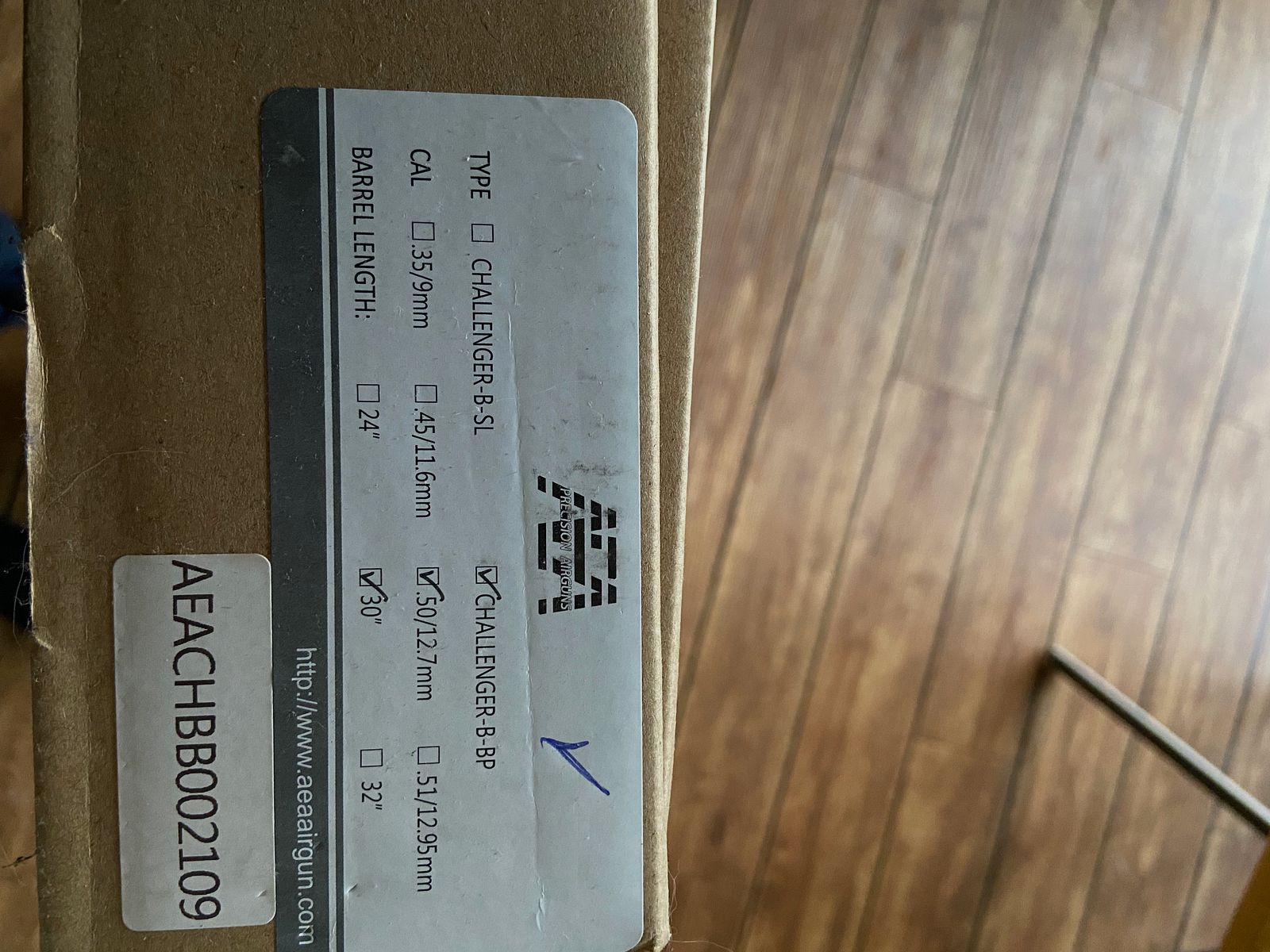 Luftgewehr Challenger F. Version