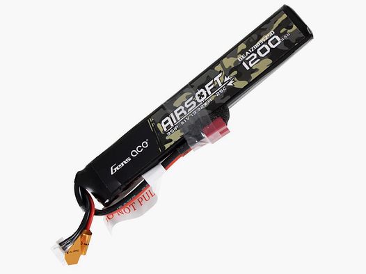 Gens Ace 111V 1200mAh 25C LiPo Stick Type (T-Plug)