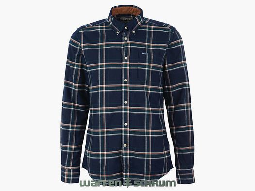 Barbour Hemd Ronan Tailored Check  inky blue