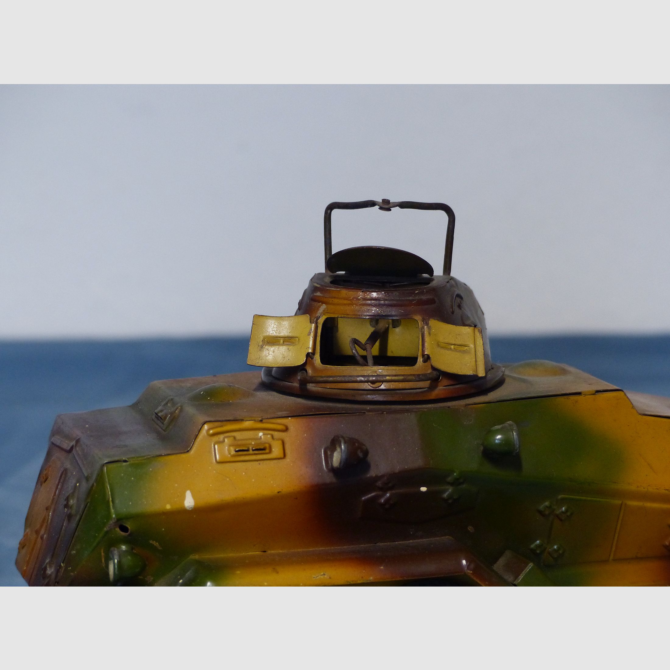 Blechspielzeug Lineol Panzerspähwagen 1211 Wehrmacht um 1937 WKII WK2